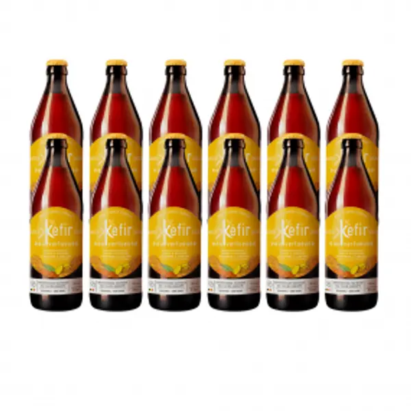 Kéfir Gingembre Curcuma - 12 x 33 cl