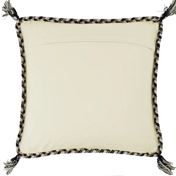 Coussin en coton 70×70 – Ecru