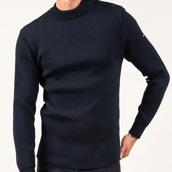 Pull marin uni Matelot SAINT JAMES Marine