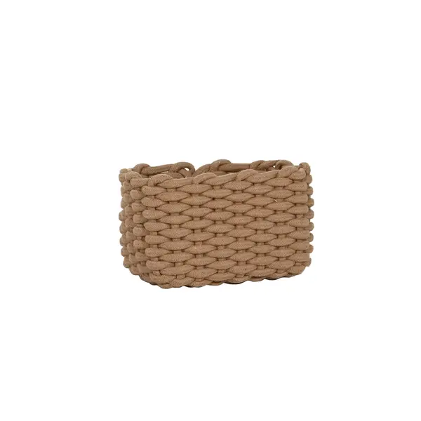 Panier en tricot – Marron